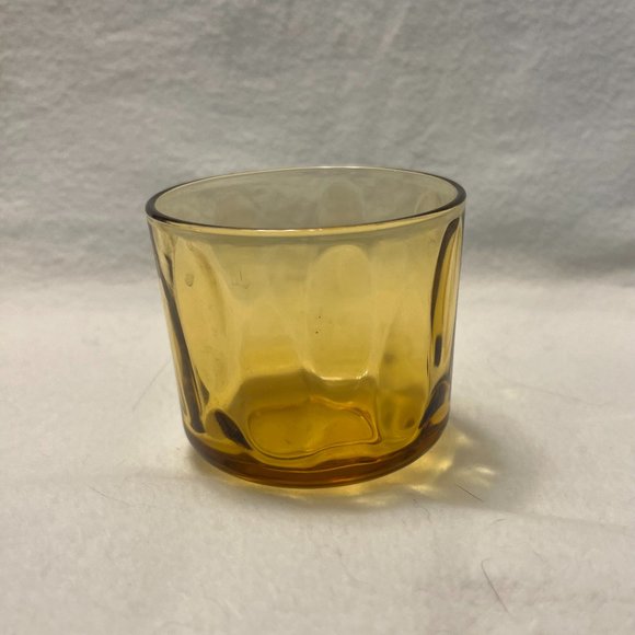 6 - Vintage Amber Juice/Small Glasses - Picture 4 of 7